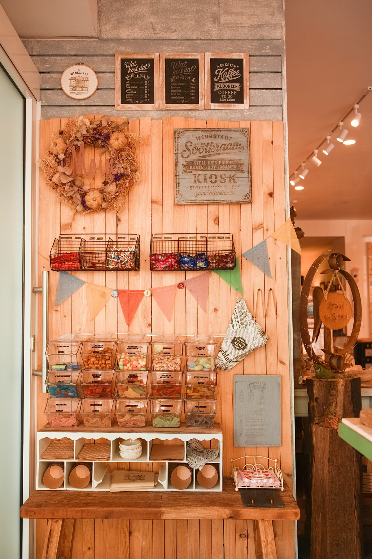 Candy Bar und Kaffeeecke in der Werkstadt Vechta