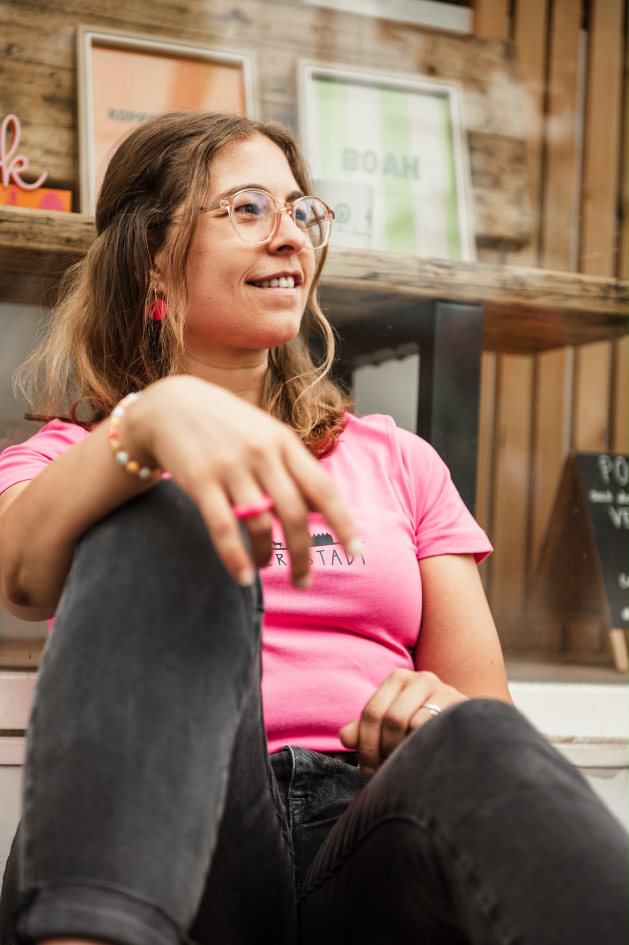 Julia vom Fotowerk in der Werkstadt