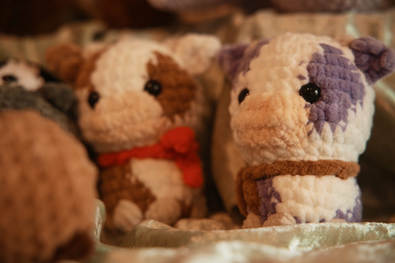 Gehäkelte Kuscheltiere in der Werkstadt Vechta