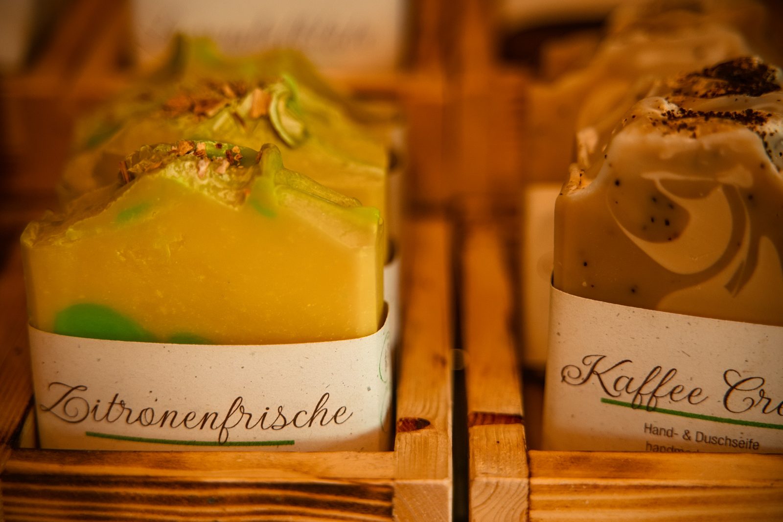 Handgemachte Seifen in der Werkstadt Vechta
